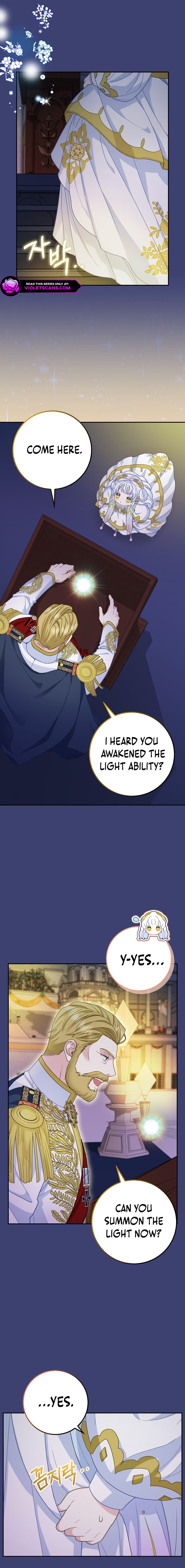 The Black Leopard Family's Snow Leopard Baby Chapter 33 page 9