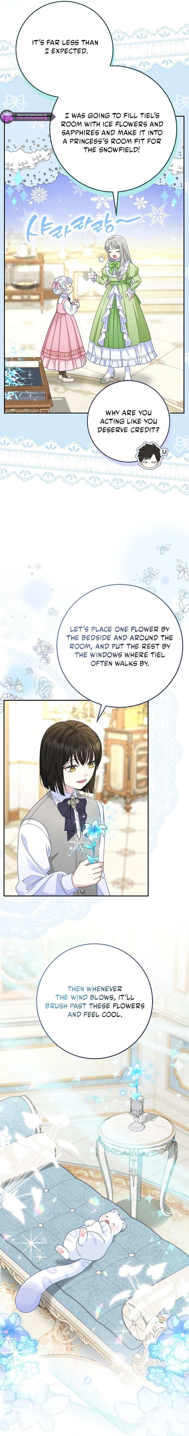 The Black Leopard Family's Snow Leopard Baby Chapter 47 page 10