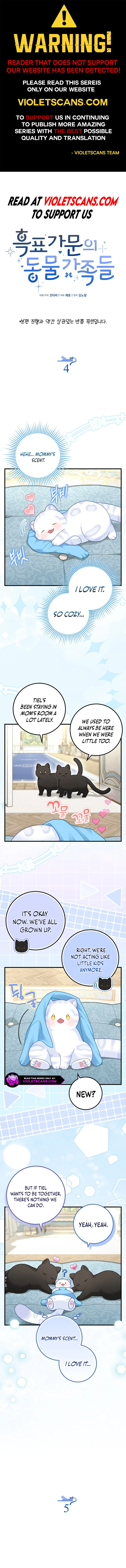 The Black Leopard Family's Snow Leopard Baby Chapter 30.5 page 1