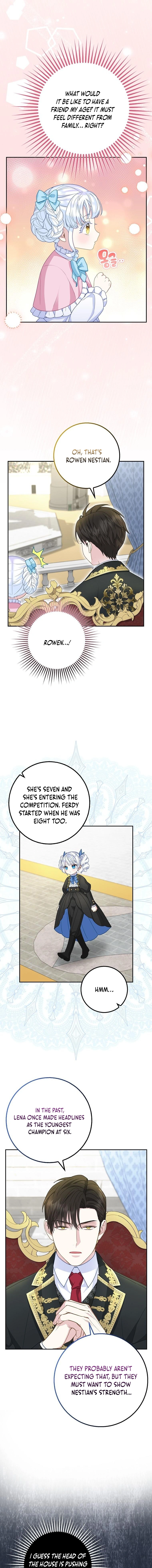 The Black Leopard Family's Snow Leopard Baby Chapter 35 page 9