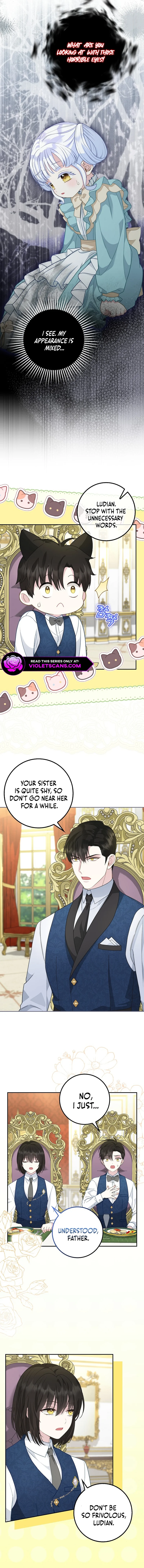 The Black Leopard Family's Snow Leopard Baby Chapter 10 page 9
