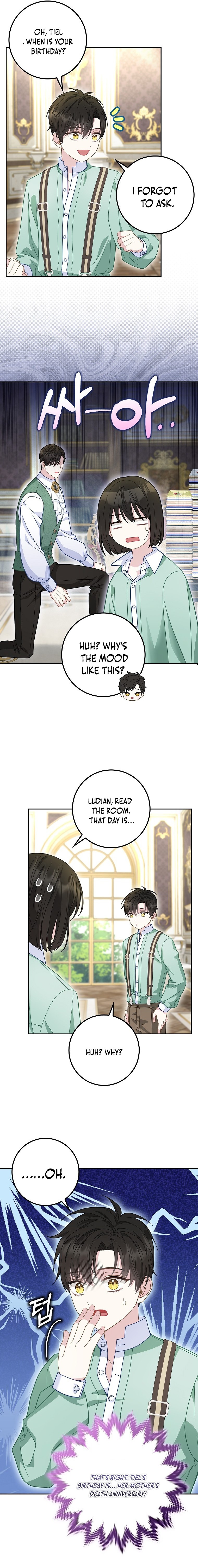 The Black Leopard Family's Snow Leopard Baby Chapter 19 page 8