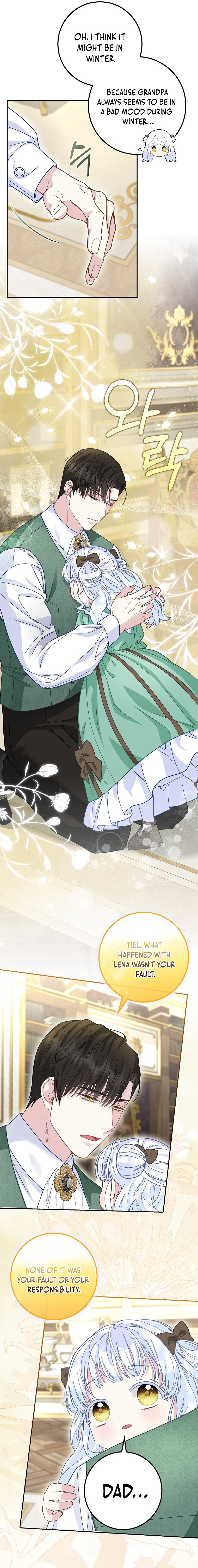 The Black Leopard Family's Snow Leopard Baby Chapter 19 page 10