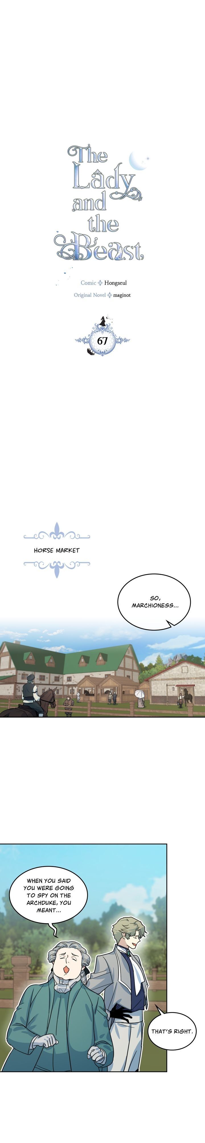 The Lady and the Beast (Hongseul) Chapter 67 page 1