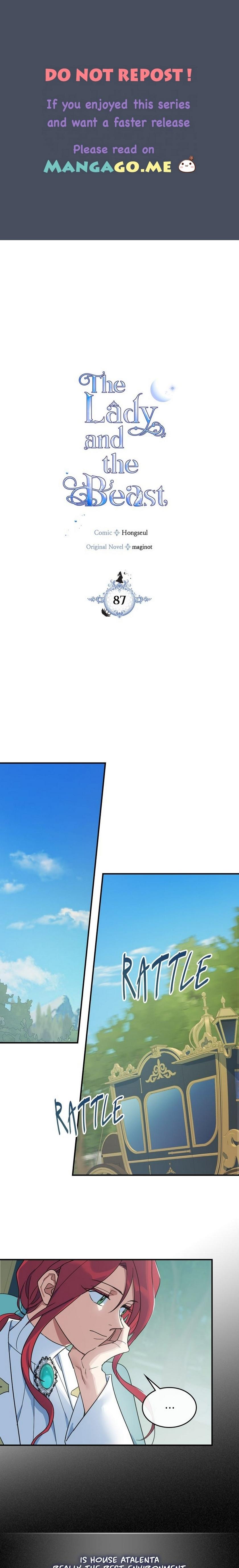 The Lady and the Beast (Hongseul) Chapter 87 page 1