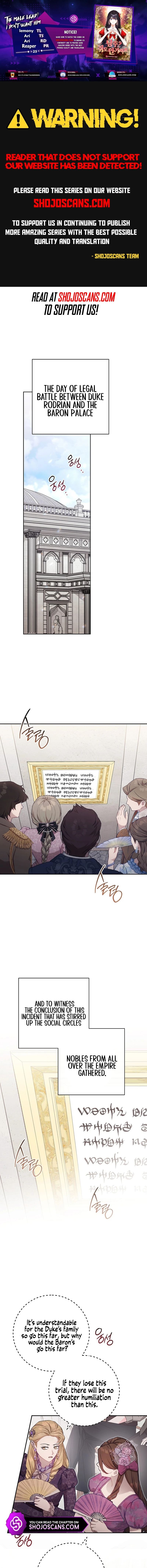We Hate the Male Lead Chapter 25 page 1