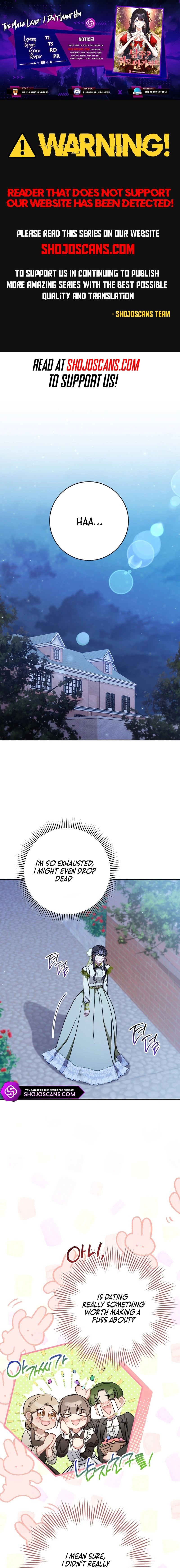 We Hate the Male Lead Chapter 23 page 1