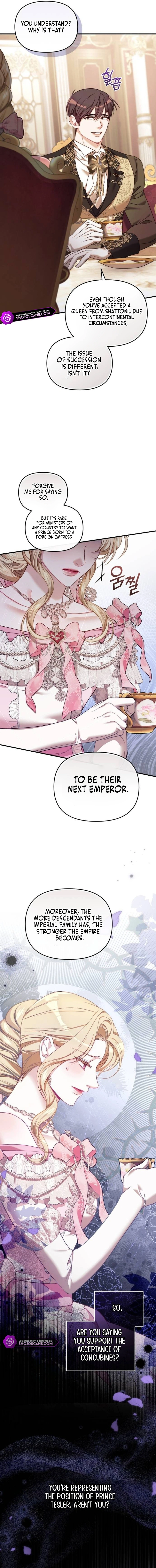 The Acting Empress Still Spends the First Night Chapter 9 page 9