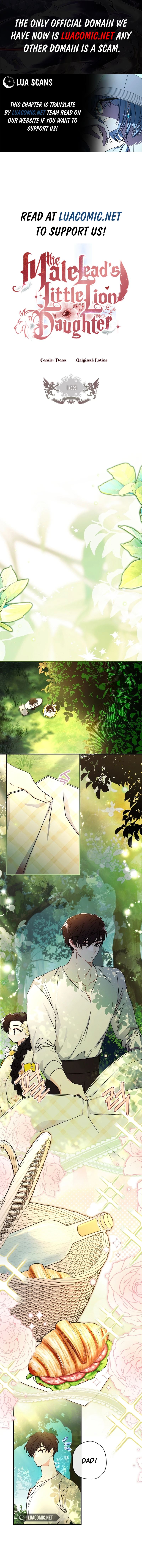 The Male Lead's Little Lion Daughter Chapter 106 page 1
