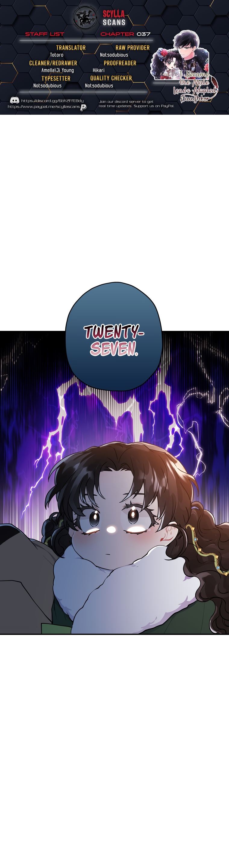 The Male Lead's Little Lion Daughter Chapter 37 page 1