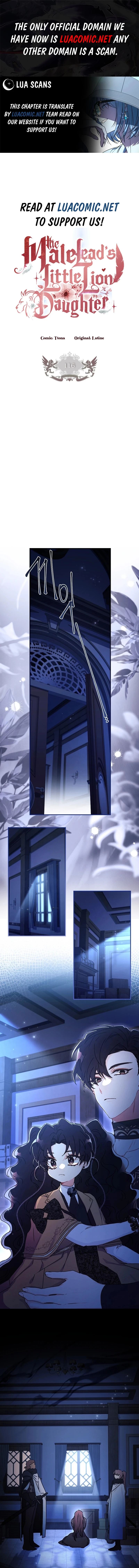 The Male Lead's Little Lion Daughter Chapter 116 page 1