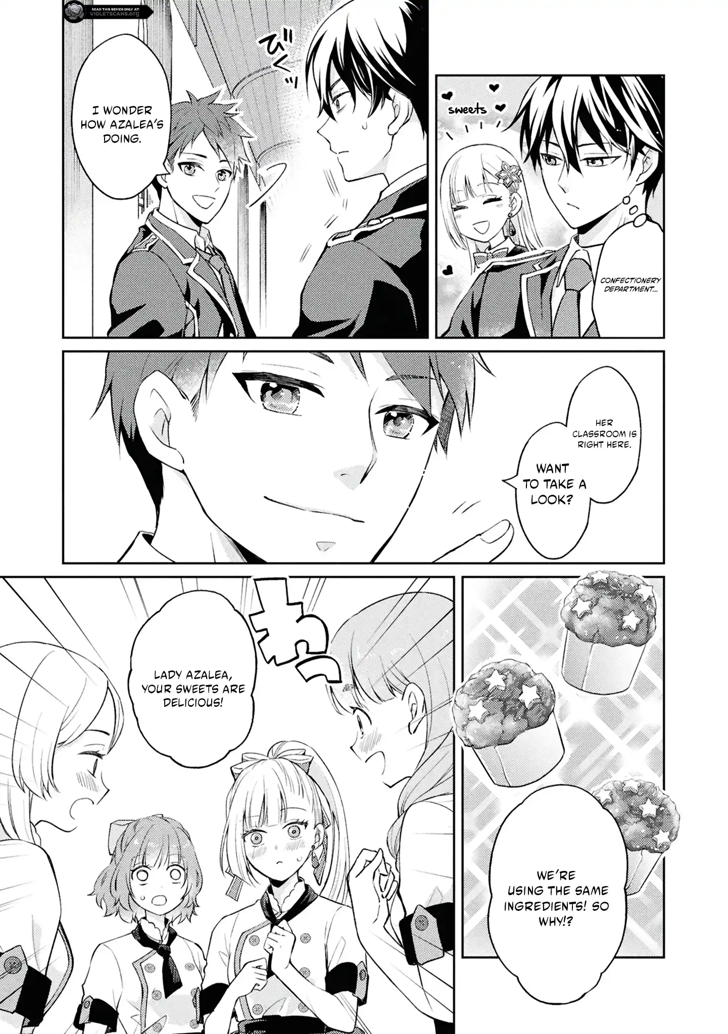 Akuyaku Reijou no Chocolatier wa Oshi no Kouryaku ni Yuukou Deshita Chapter 4.2 page 9