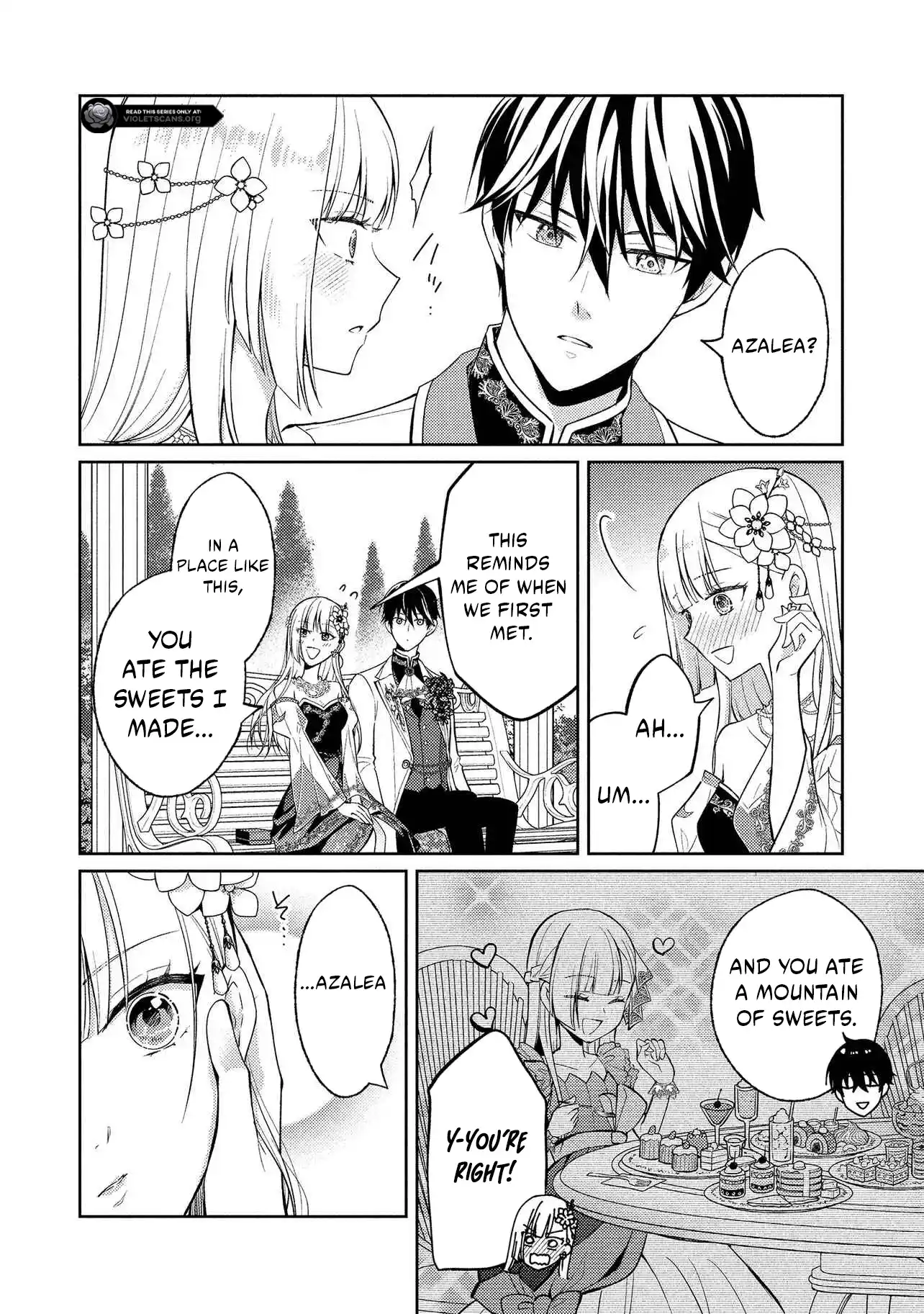 Akuyaku Reijou no Chocolatier wa Oshi no Kouryaku ni Yuukou Deshita Chapter 11.2 page 8
