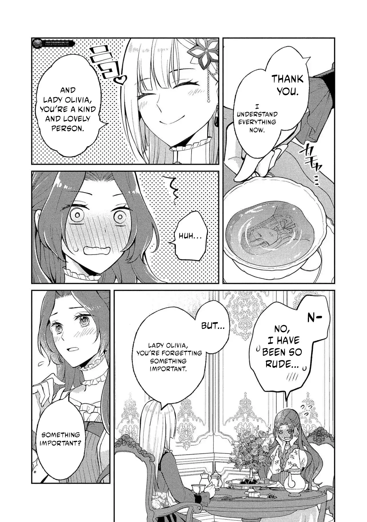 Akuyaku Reijou no Chocolatier wa Oshi no Kouryaku ni Yuukou Deshita Chapter 11.1 page 5