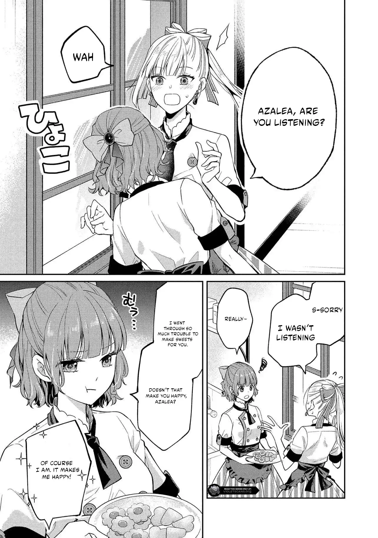Akuyaku Reijou no Chocolatier wa Oshi no Kouryaku ni Yuukou Deshita Chapter 7.1 page 4