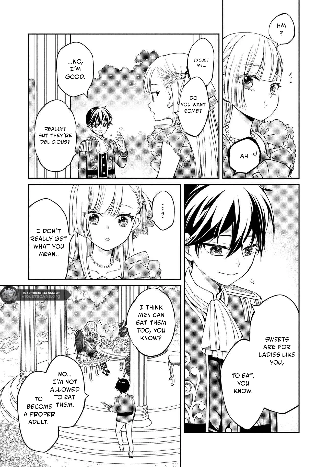Akuyaku Reijou no Chocolatier wa Oshi no Kouryaku ni Yuukou Deshita Chapter 1.2 page 4