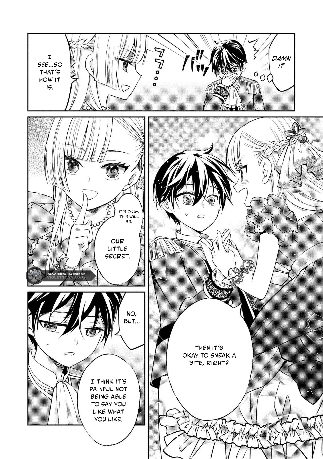 Akuyaku Reijou no Chocolatier wa Oshi no Kouryaku ni Yuukou Deshita Chapter 1.2 page 7