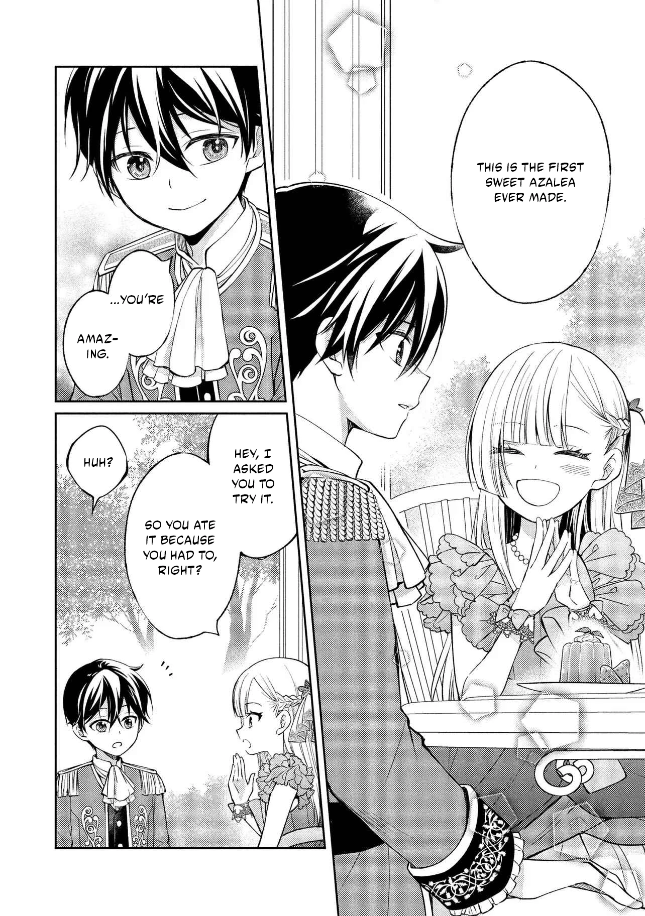 Akuyaku Reijou no Chocolatier wa Oshi no Kouryaku ni Yuukou Deshita Chapter 1.2 page 9