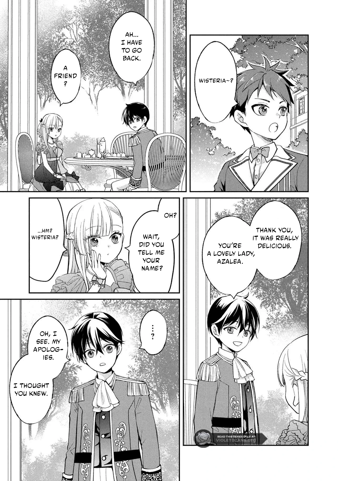 Akuyaku Reijou no Chocolatier wa Oshi no Kouryaku ni Yuukou Deshita Chapter 1.2 page 12