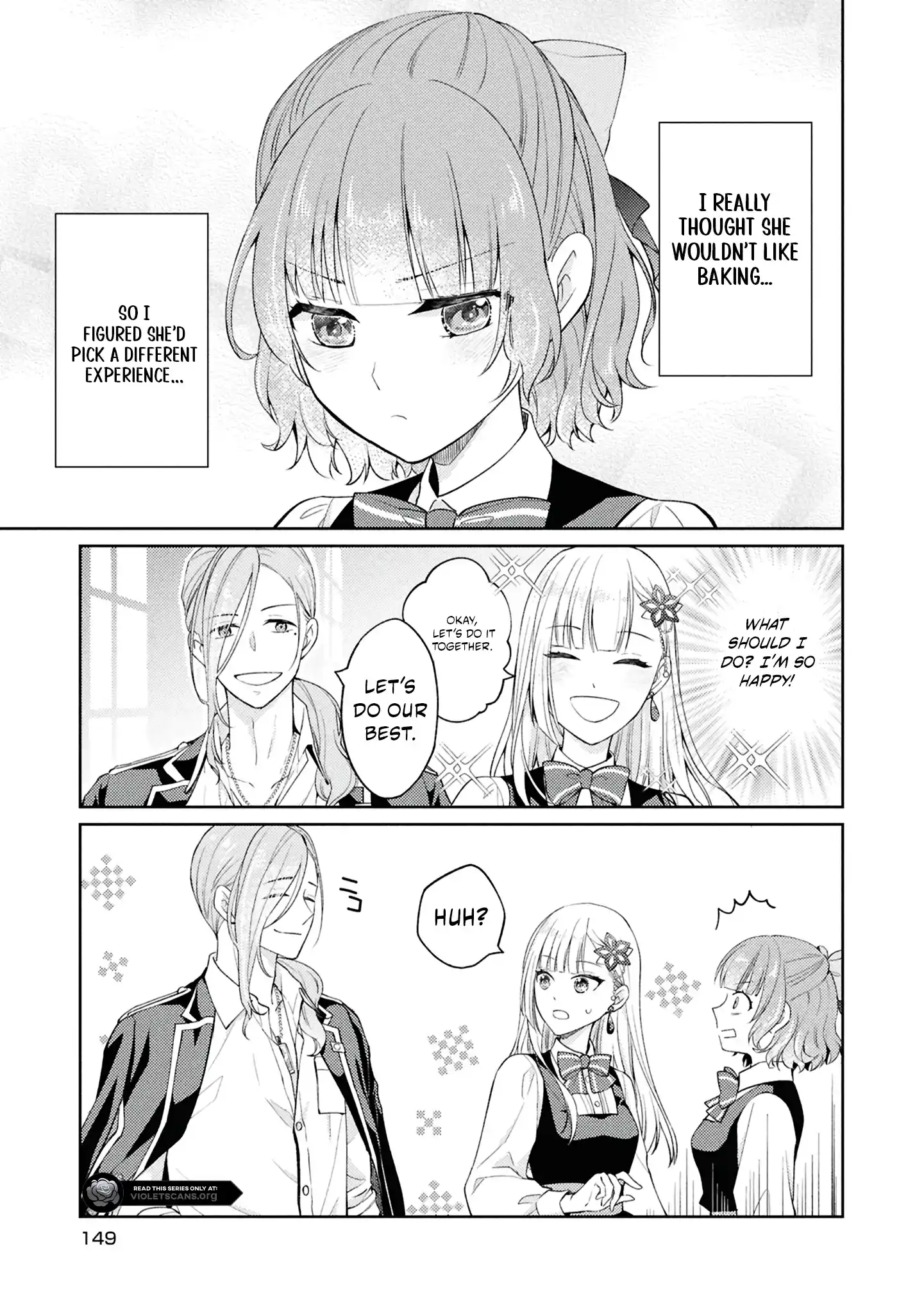 Akuyaku Reijou no Chocolatier wa Oshi no Kouryaku ni Yuukou Deshita Chapter 5.2 page 3