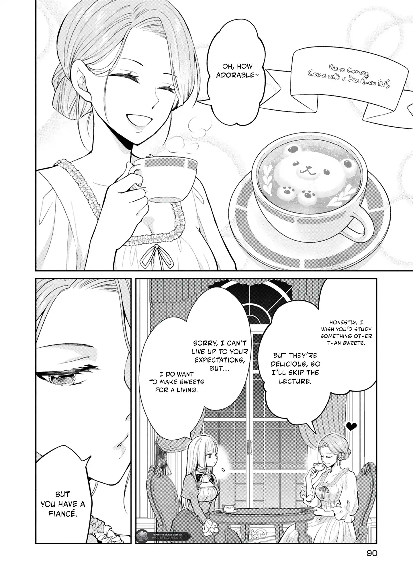 Akuyaku Reijou no Chocolatier wa Oshi no Kouryaku ni Yuukou Deshita Chapter 3.2 page 7