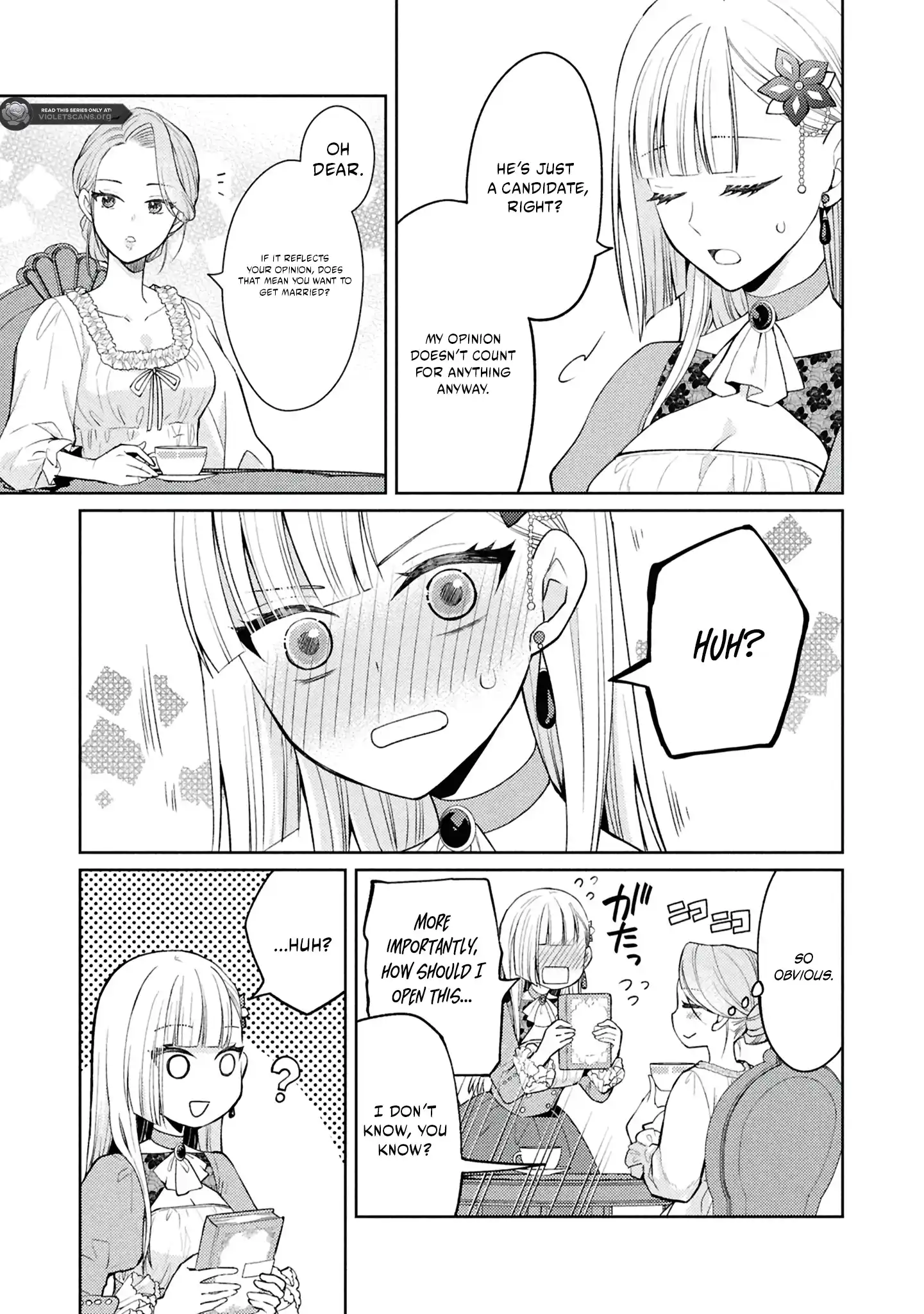 Akuyaku Reijou no Chocolatier wa Oshi no Kouryaku ni Yuukou Deshita Chapter 3.2 page 8