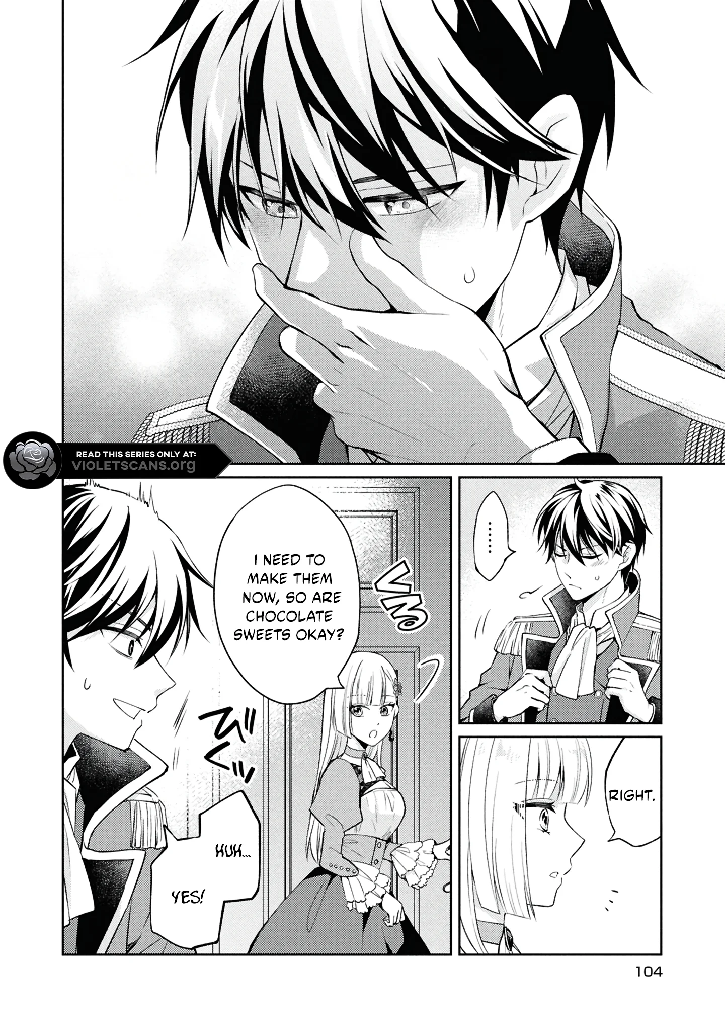 Akuyaku Reijou no Chocolatier wa Oshi no Kouryaku ni Yuukou Deshita Chapter 4.1 page 4
