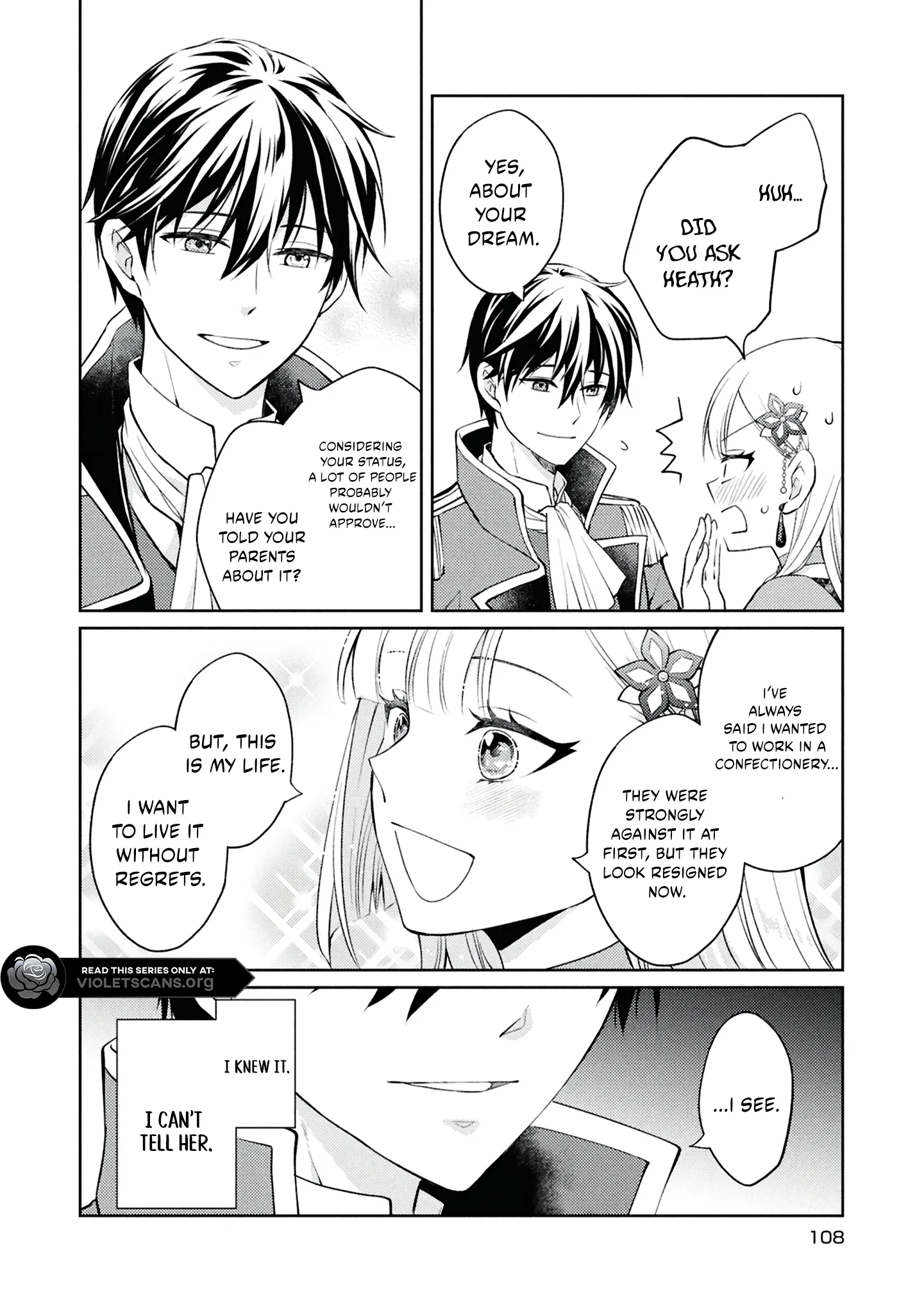Akuyaku Reijou no Chocolatier wa Oshi no Kouryaku ni Yuukou Deshita Chapter 4.1 page 8