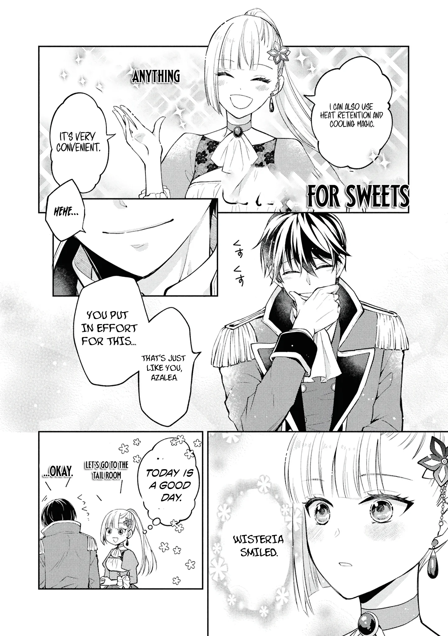 Akuyaku Reijou no Chocolatier wa Oshi no Kouryaku ni Yuukou Deshita Chapter 4.1 page 12