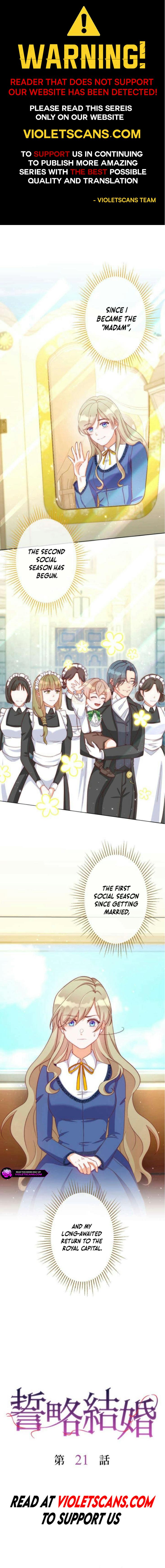 Chikai Ryaku Kekkon Chapter 21 page 1