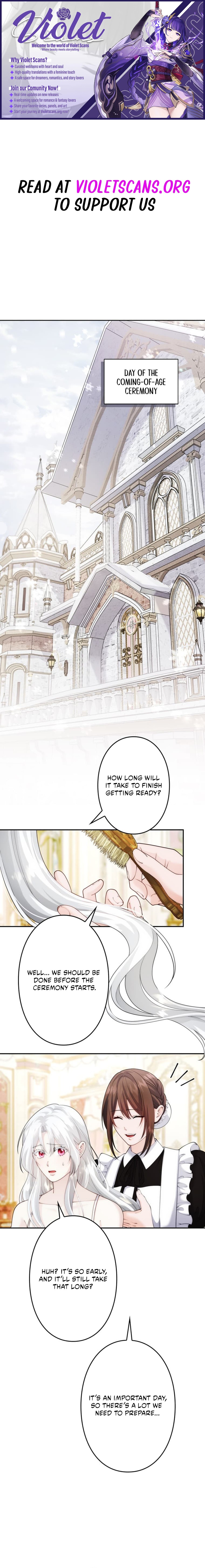 Setting Reset as the Duke's Daughter Chapter 34 page 1