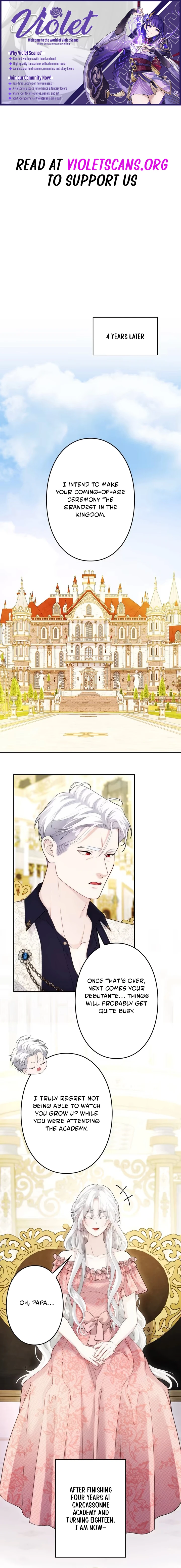 Setting Reset as the Duke's Daughter Chapter 33 page 1