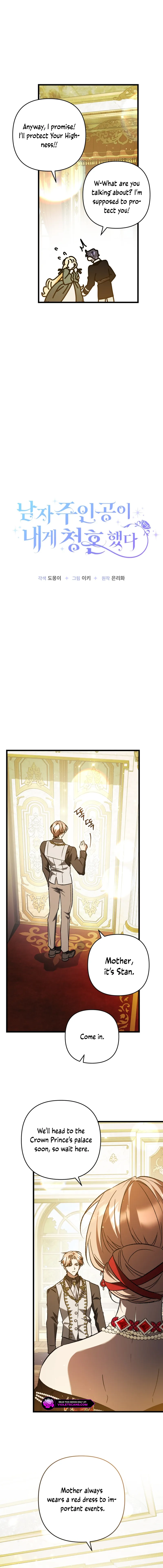 The Male Lead Proposed to Me Chapter 42 page 5