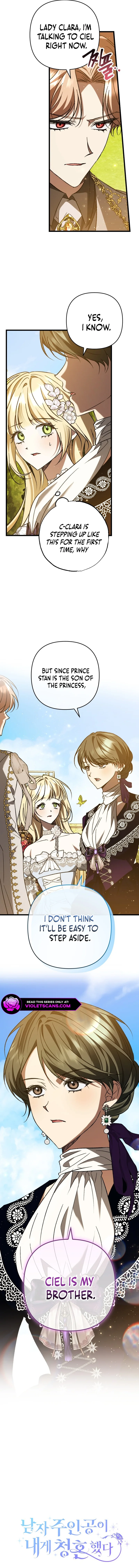 The Male Lead Proposed to Me Chapter 45 page 14