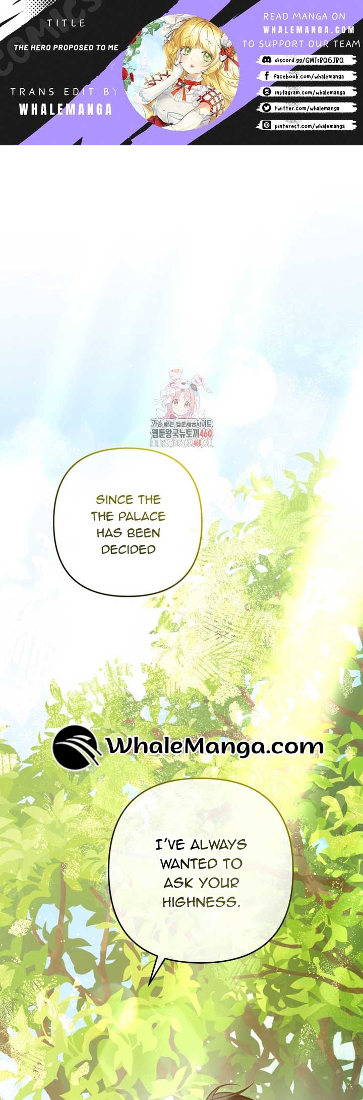 The Male Lead Proposed to Me Chapter 28 page 1