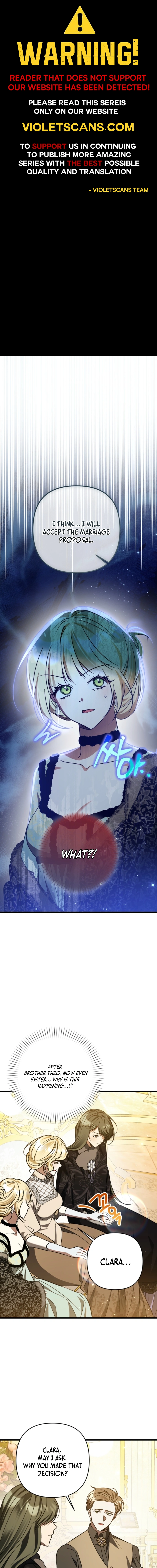 The Male Lead Proposed to Me Chapter 57 page 1