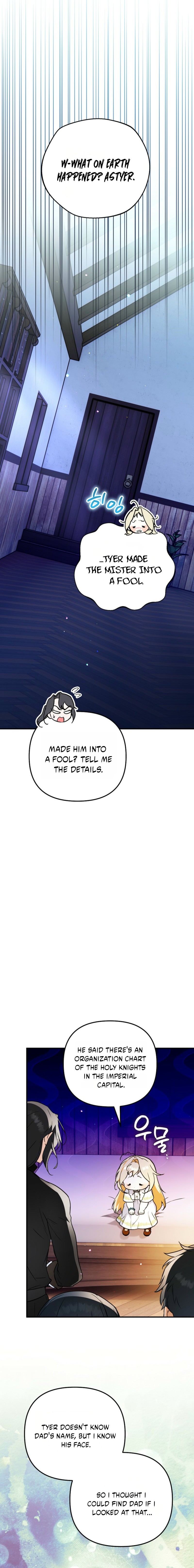 Secretly Strong and Searching for My Daddy Chapter 40 page 9