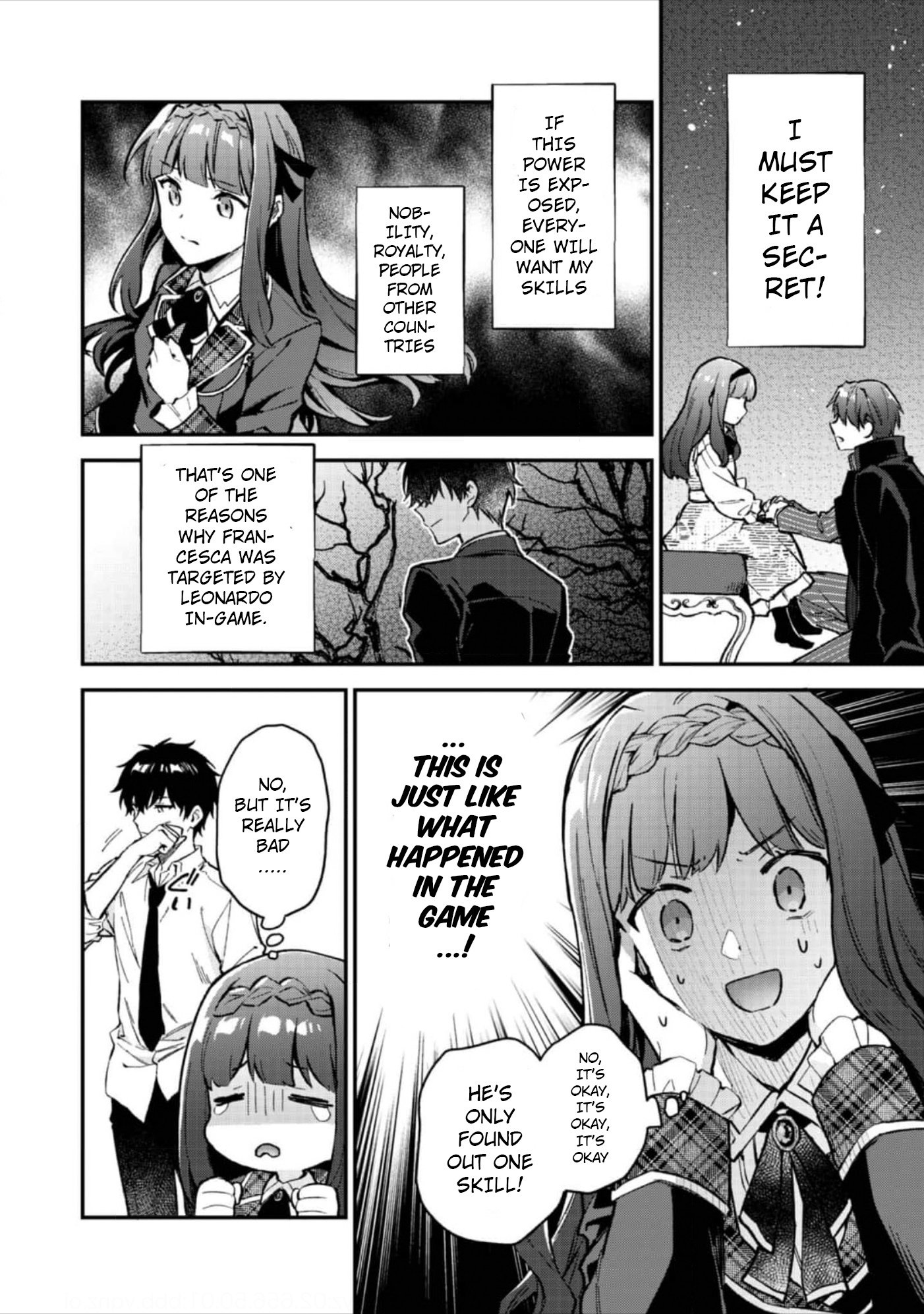Akutou Ikka no Mana Musume, Tensei Saki mo Otome Game no Gokudou Reijou deshita.: Saijoukyuu Rank no Akuyaku-sama, Sono Dekiai wa Fuyou desu! @COMIC Chapter 5 page 9