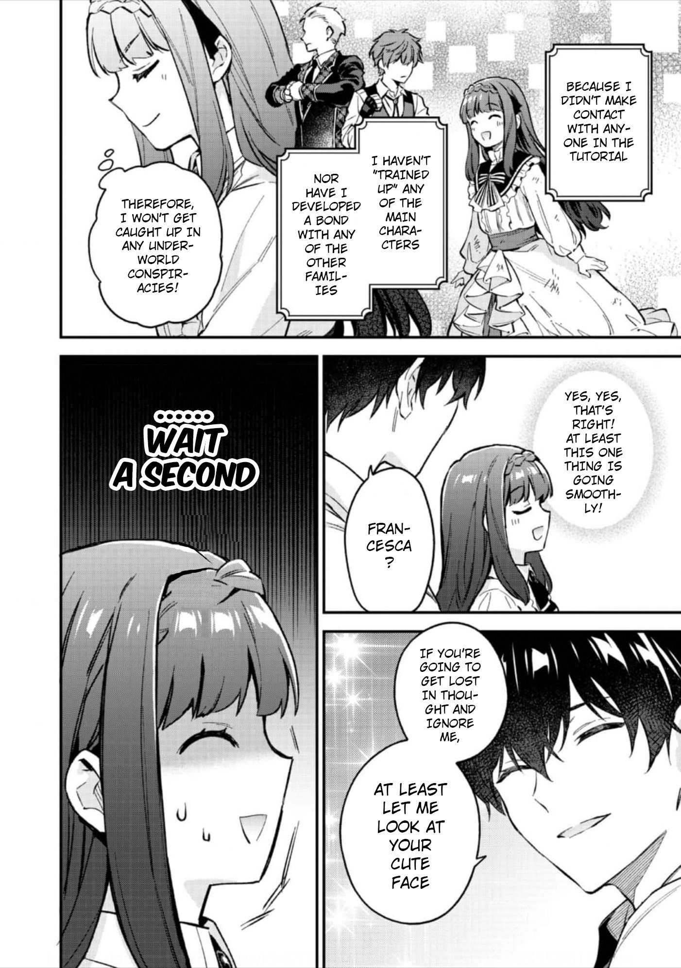 Akutou Ikka no Mana Musume, Tensei Saki mo Otome Game no Gokudou Reijou deshita.: Saijoukyuu Rank no Akuyaku-sama, Sono Dekiai wa Fuyou desu! @COMIC Chapter 5 page 25