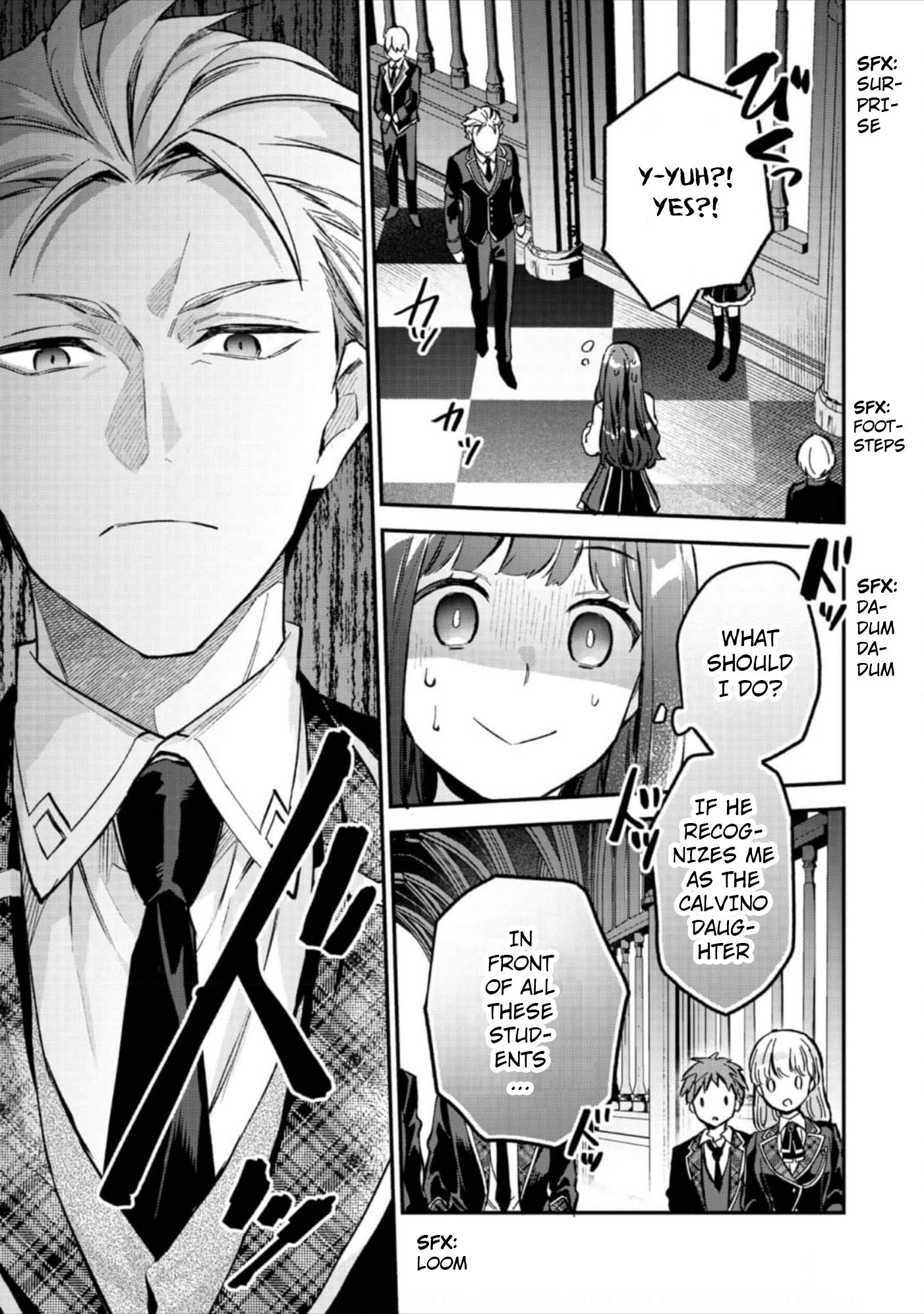 Akutou Ikka no Mana Musume, Tensei Saki mo Otome Game no Gokudou Reijou deshita.: Saijoukyuu Rank no Akuyaku-sama, Sono Dekiai wa Fuyou desu! @COMIC Chapter 5 page 32