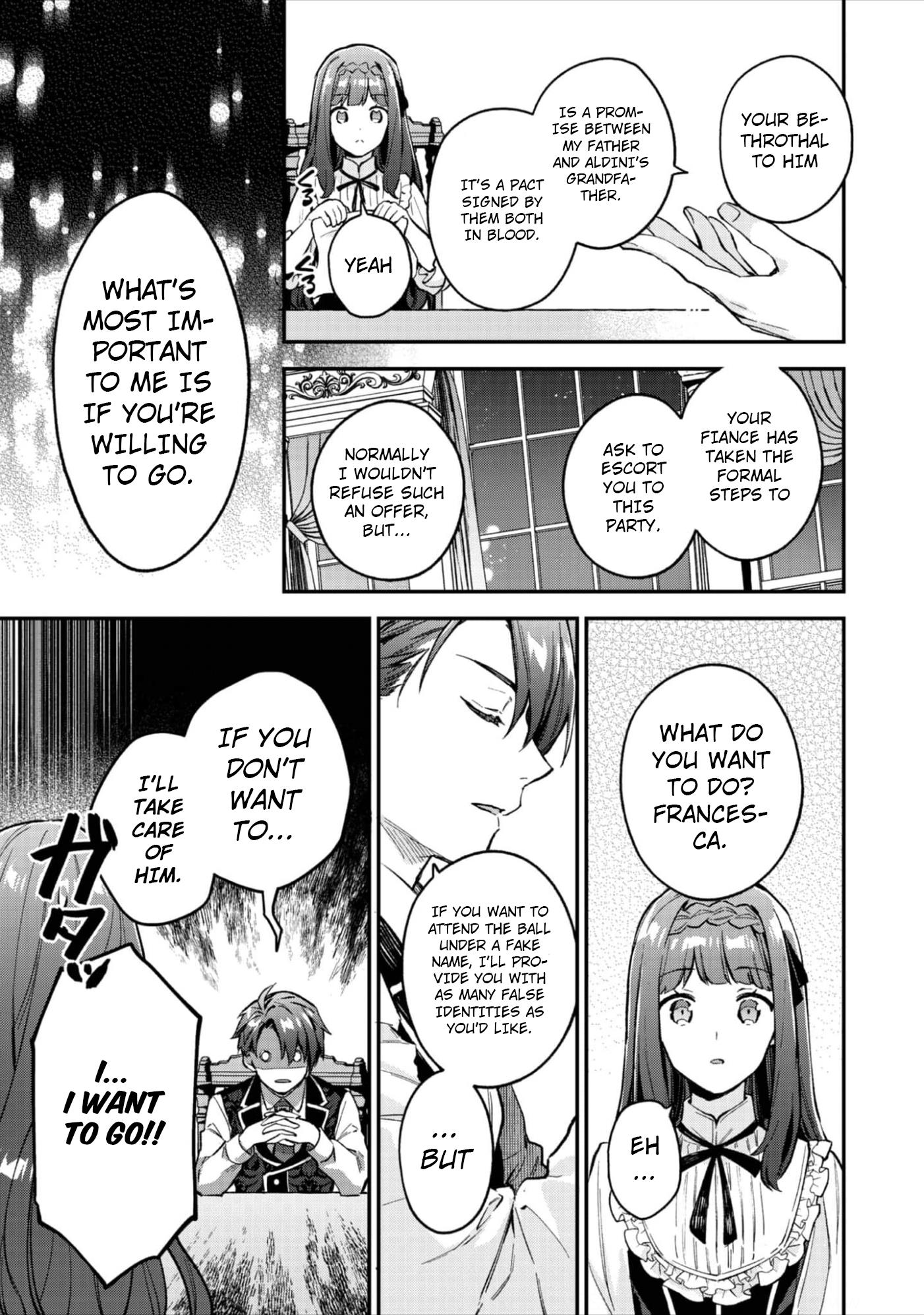 Akutou Ikka no Mana Musume, Tensei Saki mo Otome Game no Gokudou Reijou deshita.: Saijoukyuu Rank no Akuyaku-sama, Sono Dekiai wa Fuyou desu! @COMIC Chapter 7 page 28