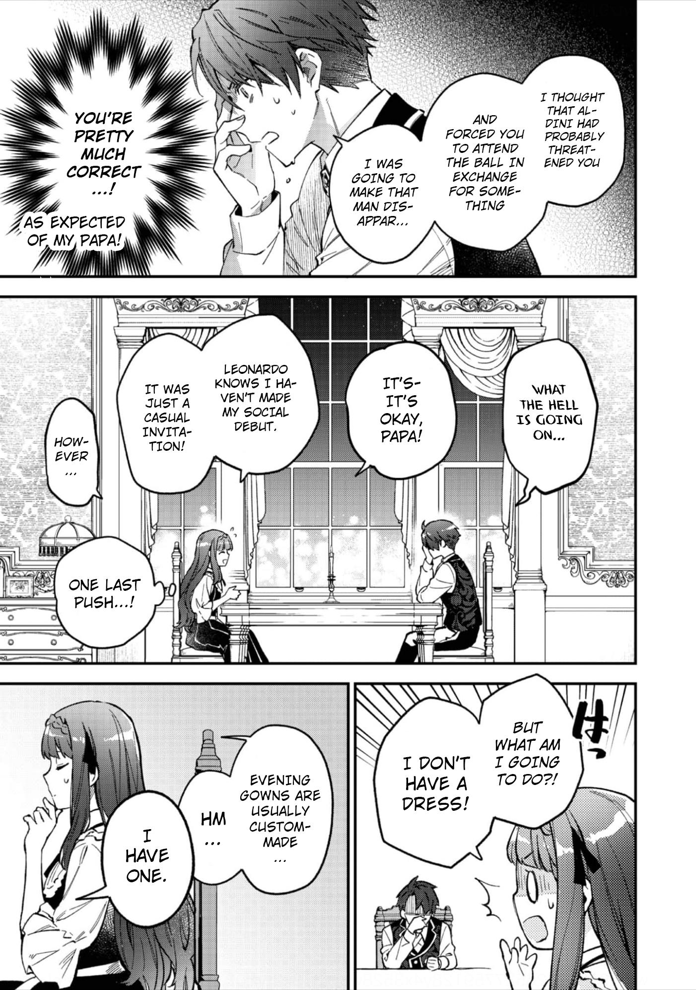 Akutou Ikka no Mana Musume, Tensei Saki mo Otome Game no Gokudou Reijou deshita.: Saijoukyuu Rank no Akuyaku-sama, Sono Dekiai wa Fuyou desu! @COMIC Chapter 7 page 30