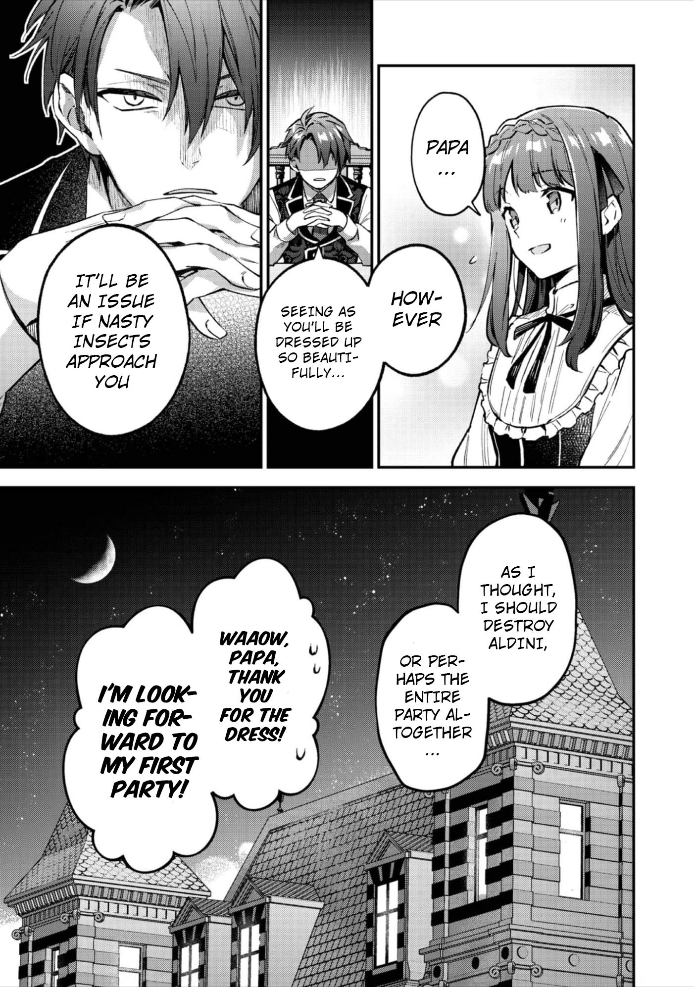 Akutou Ikka no Mana Musume, Tensei Saki mo Otome Game no Gokudou Reijou deshita.: Saijoukyuu Rank no Akuyaku-sama, Sono Dekiai wa Fuyou desu! @COMIC Chapter 7 page 32