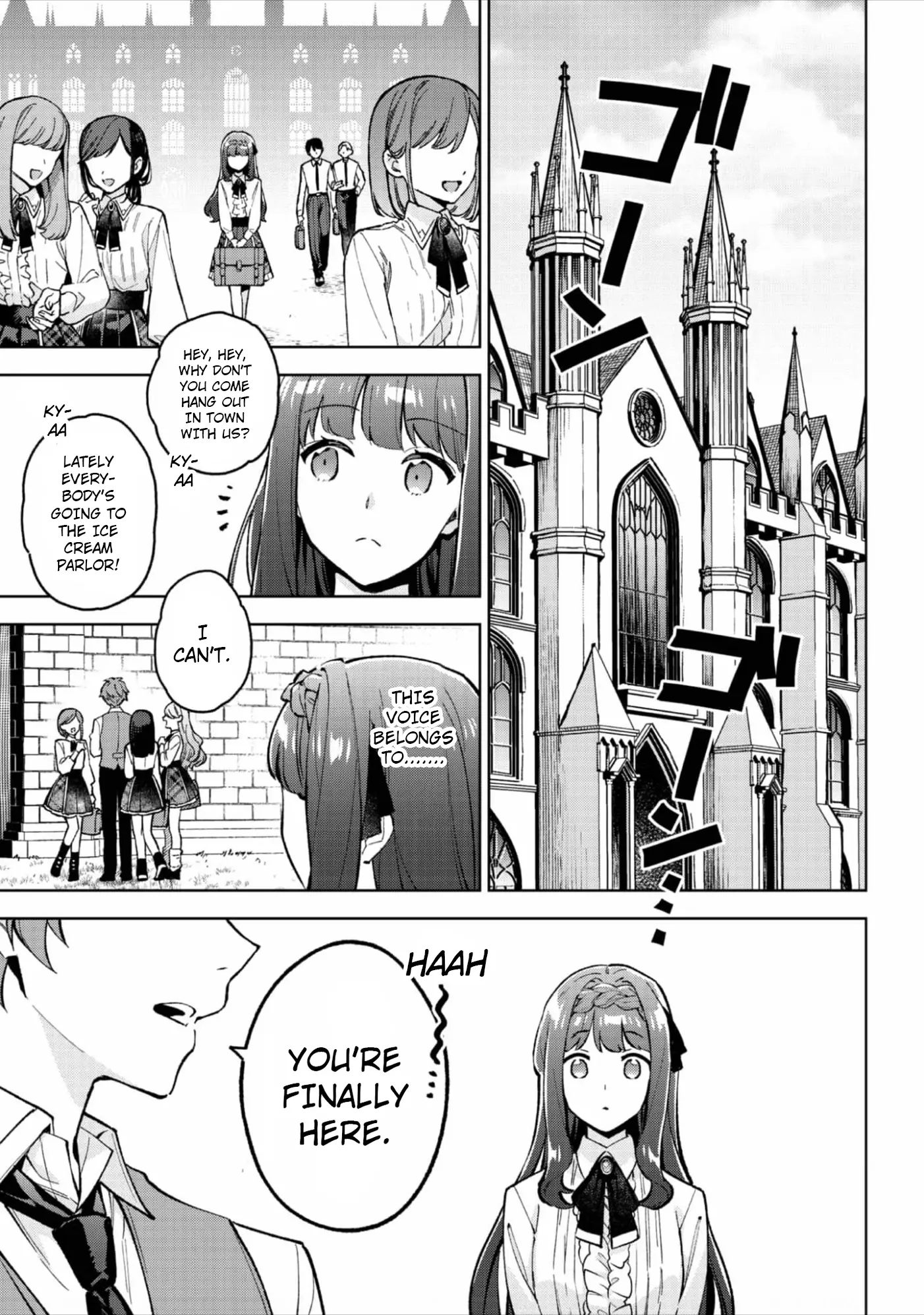 Akutou Ikka no Mana Musume, Tensei Saki mo Otome Game no Gokudou Reijou deshita.: Saijoukyuu Rank no Akuyaku-sama, Sono Dekiai wa Fuyou desu! @COMIC Chapter 18 page 2