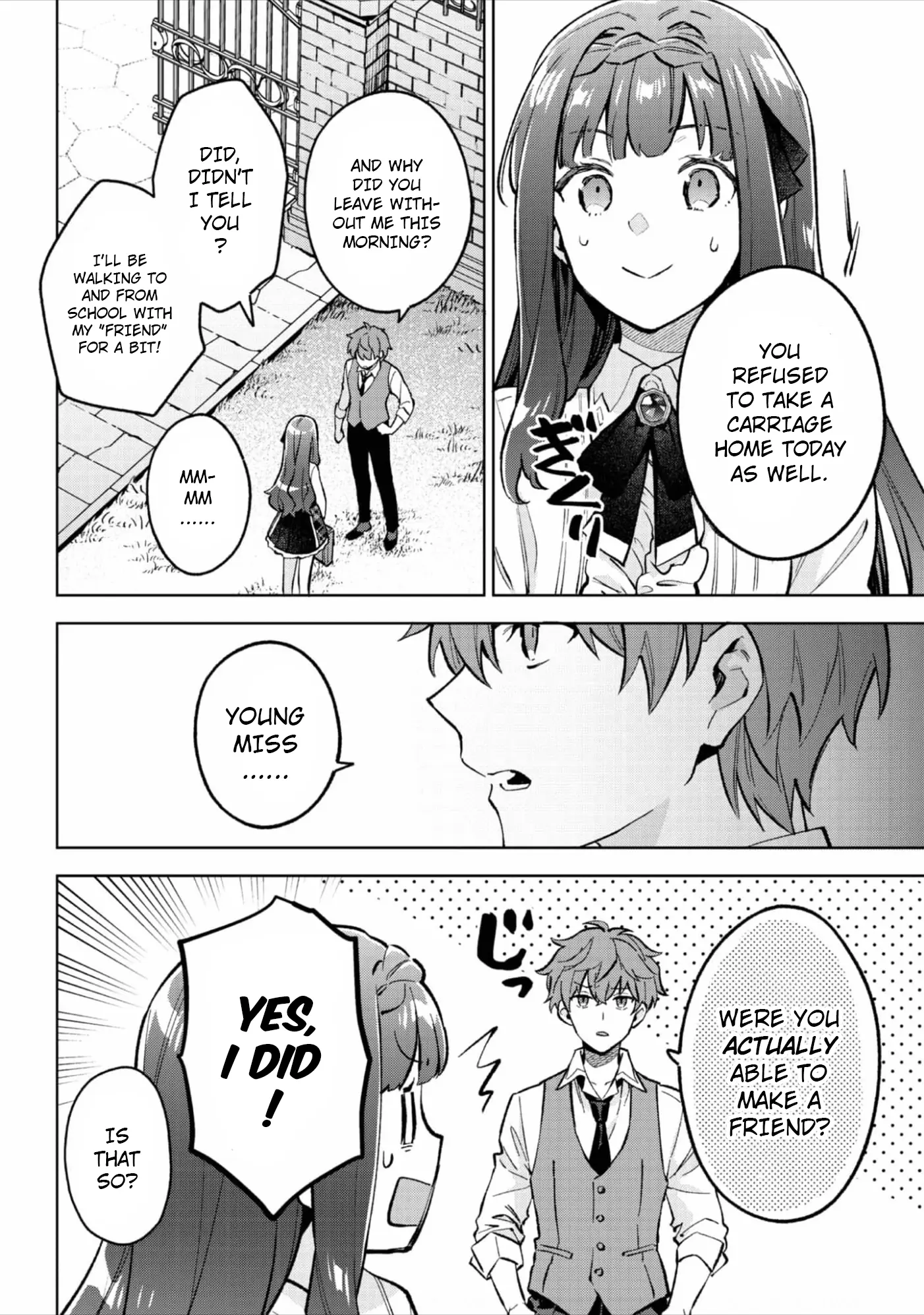 Akutou Ikka no Mana Musume, Tensei Saki mo Otome Game no Gokudou Reijou deshita.: Saijoukyuu Rank no Akuyaku-sama, Sono Dekiai wa Fuyou desu! @COMIC Chapter 18 page 5
