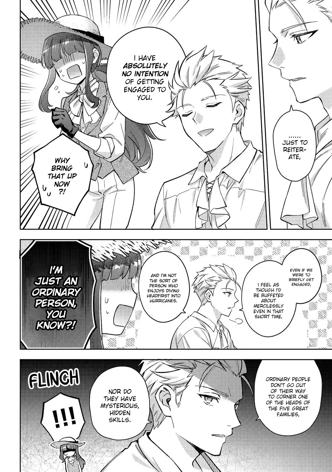 Akutou Ikka no Mana Musume, Tensei Saki mo Otome Game no Gokudou Reijou deshita.: Saijoukyuu Rank no Akuyaku-sama, Sono Dekiai wa Fuyou desu! @COMIC Chapter 24 page 14