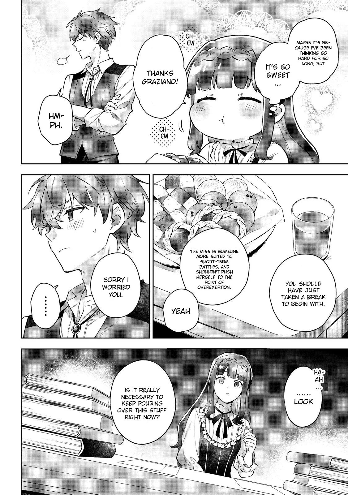 Akutou Ikka no Mana Musume, Tensei Saki mo Otome Game no Gokudou Reijou deshita.: Saijoukyuu Rank no Akuyaku-sama, Sono Dekiai wa Fuyou desu! @COMIC Chapter 24 page 20