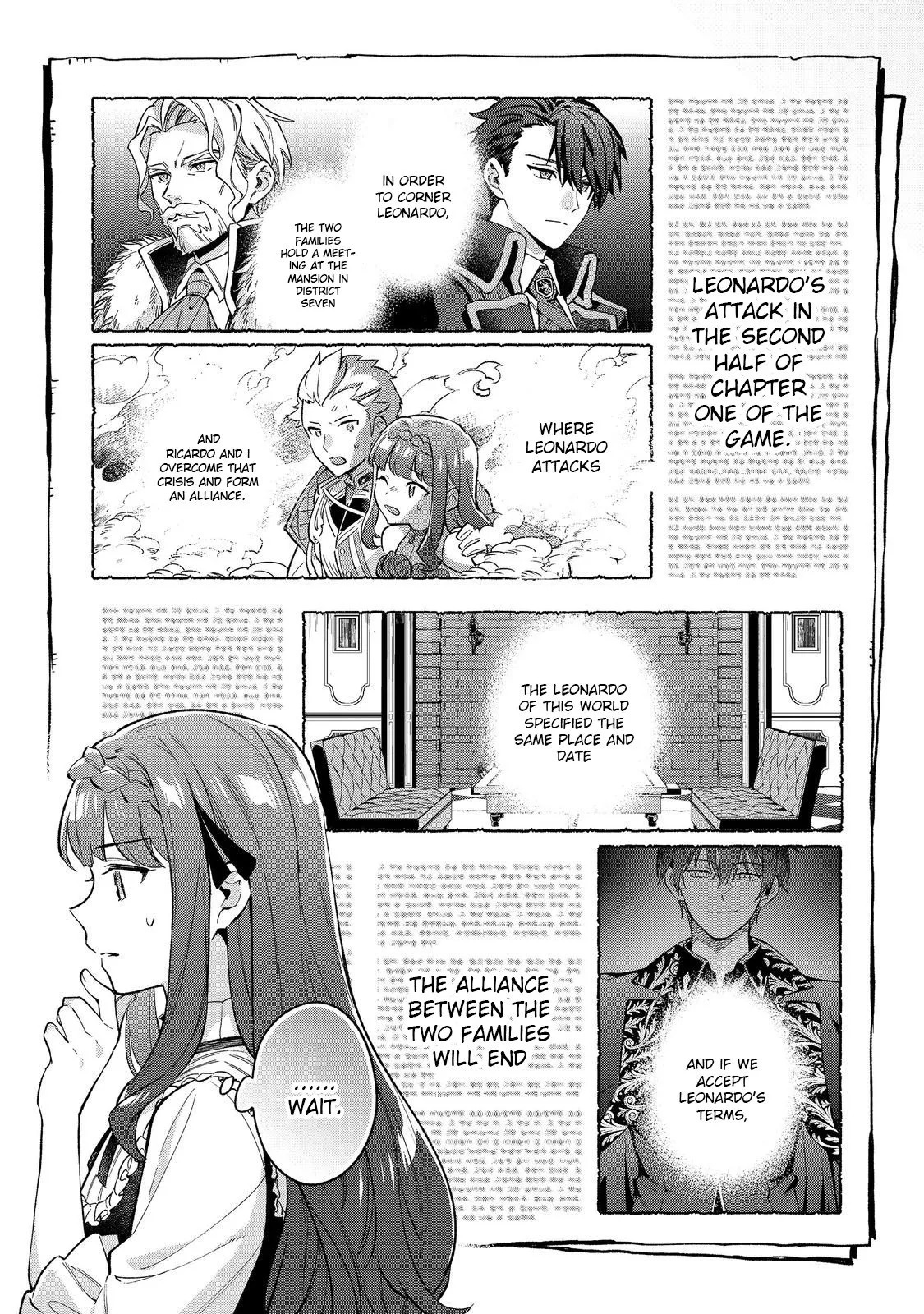 Akutou Ikka no Mana Musume, Tensei Saki mo Otome Game no Gokudou Reijou deshita.: Saijoukyuu Rank no Akuyaku-sama, Sono Dekiai wa Fuyou desu! @COMIC Chapter 24 page 22