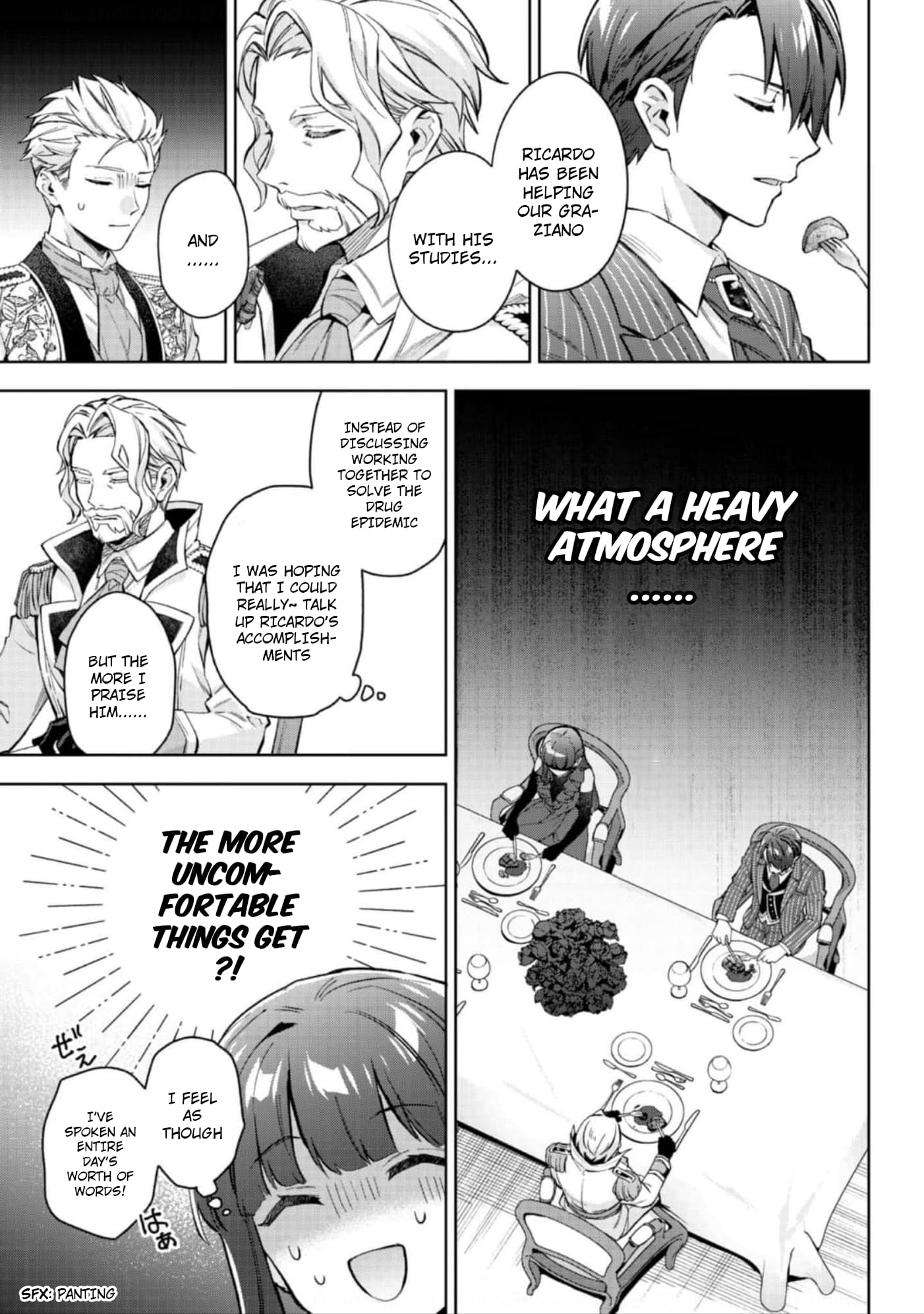 Akutou Ikka no Mana Musume, Tensei Saki mo Otome Game no Gokudou Reijou deshita.: Saijoukyuu Rank no Akuyaku-sama, Sono Dekiai wa Fuyou desu! @COMIC Chapter 21 page 8