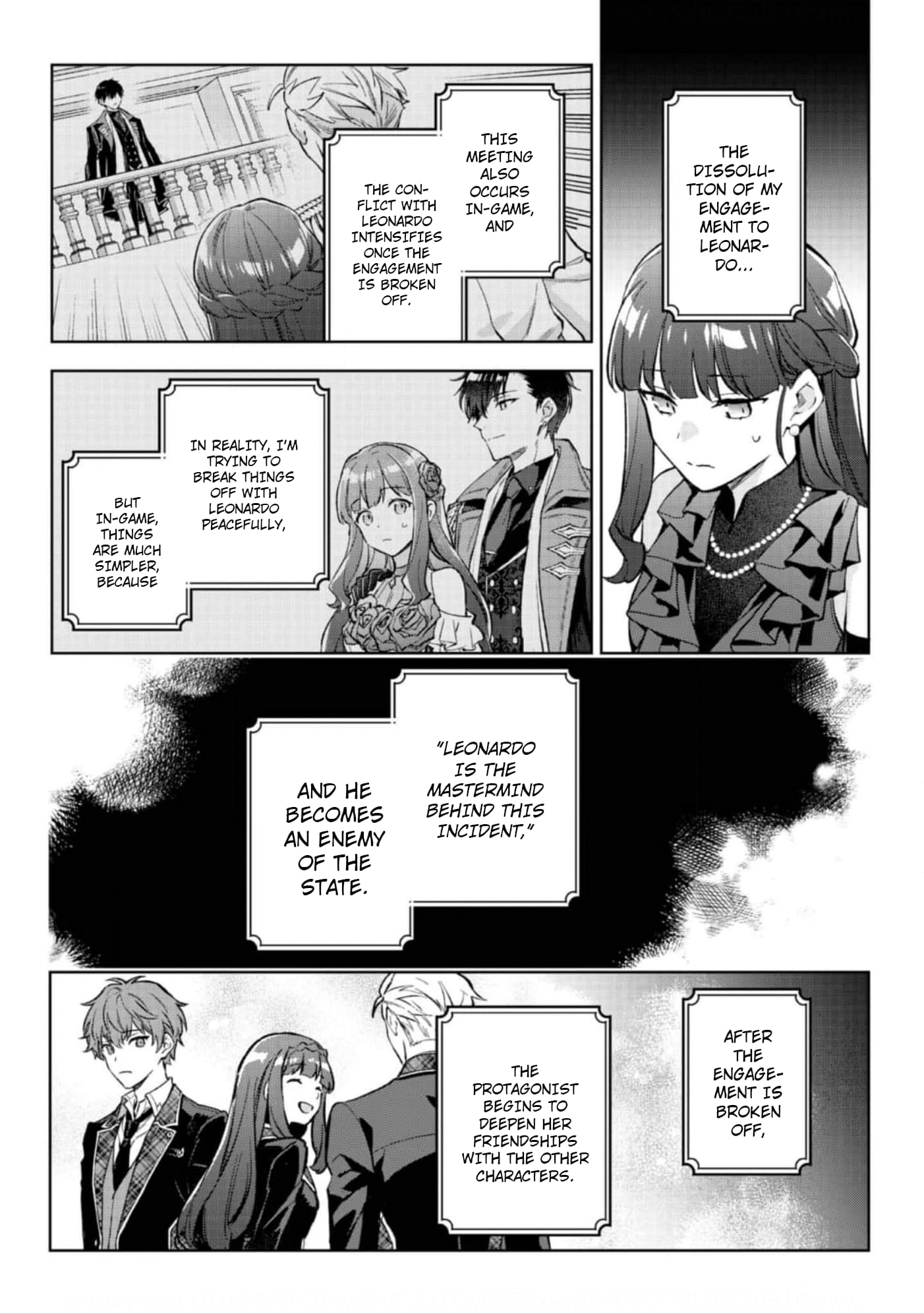 Akutou Ikka no Mana Musume, Tensei Saki mo Otome Game no Gokudou Reijou deshita.: Saijoukyuu Rank no Akuyaku-sama, Sono Dekiai wa Fuyou desu! @COMIC Chapter 21 page 16